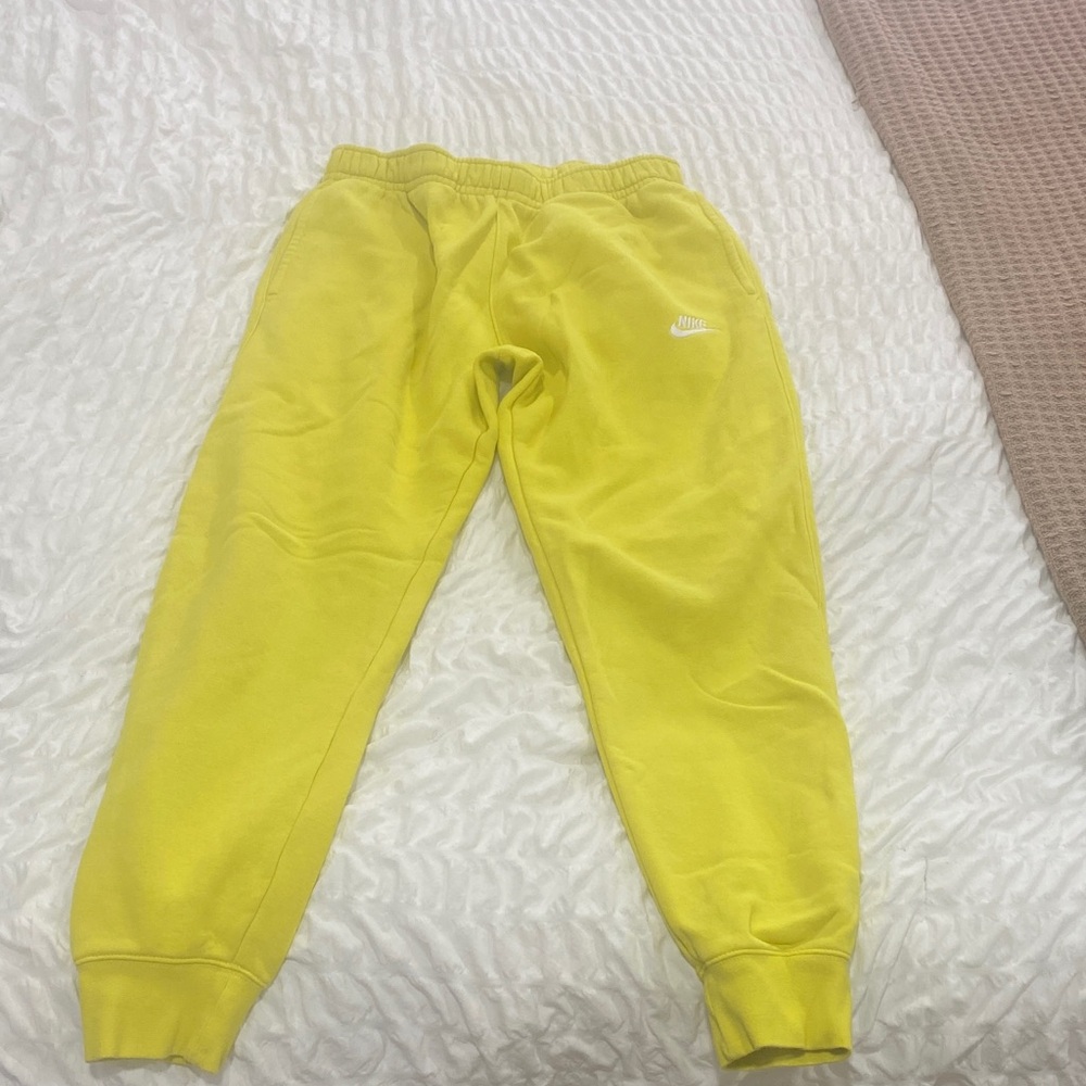 Nike Mens Bright Yellow Sweatpants